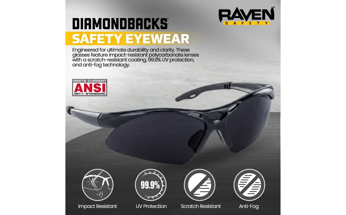 SAS Safety Group | Diamondbacks™ Safety Eyewear